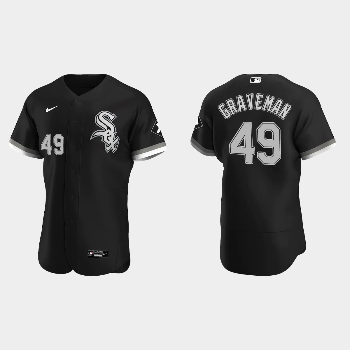 Kendall Graveman Chicago White Sox Alternate Jersey - Black