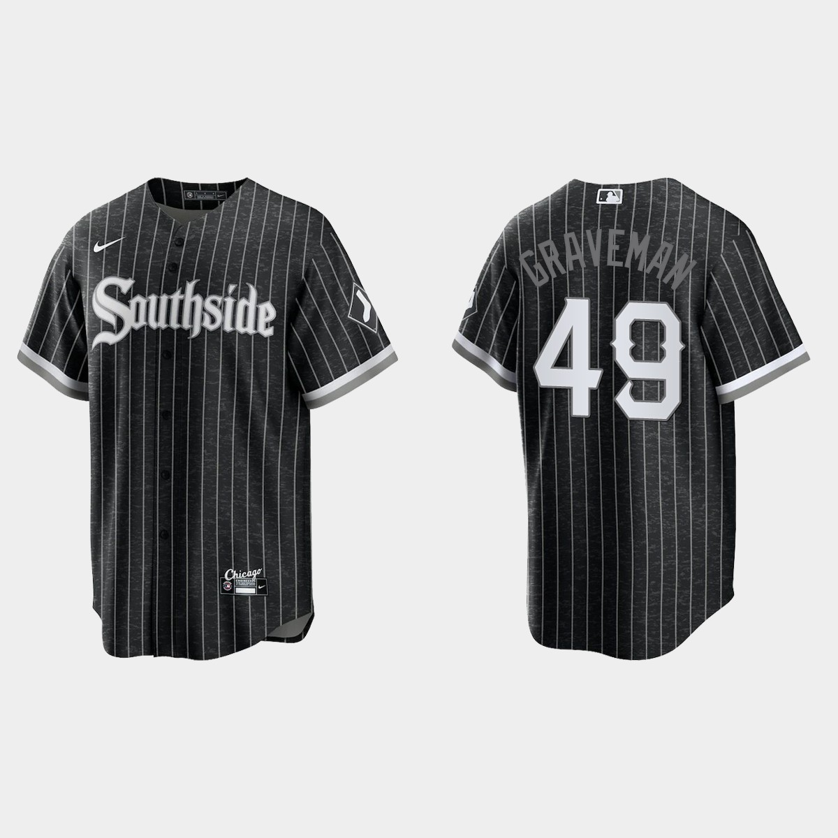 Kendall Graveman Chicago White Sox City Connect Jersey - Black