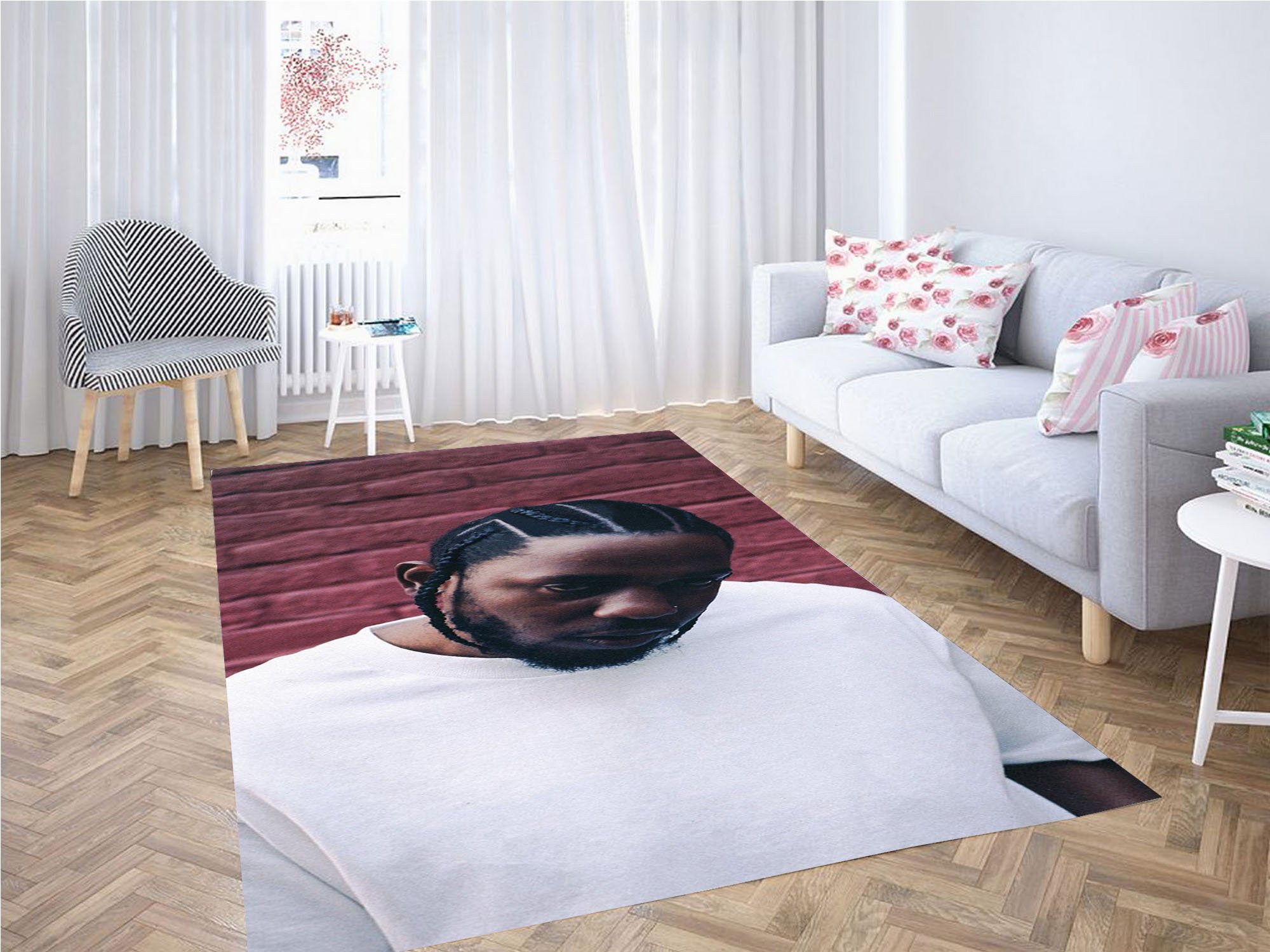 Kendrick Lamar Wallpaper Carpet Rectangle Rug