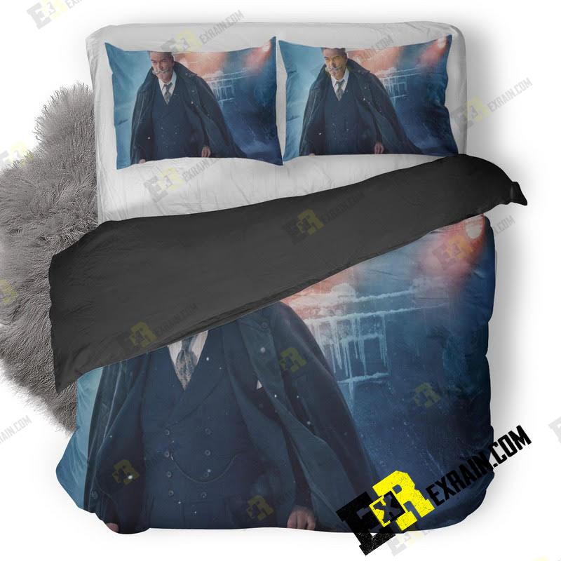 Kenneth Branagh As Hercule Poirot In Murder On The Orient Express 3D Customized Duvet Cover Bedding Set