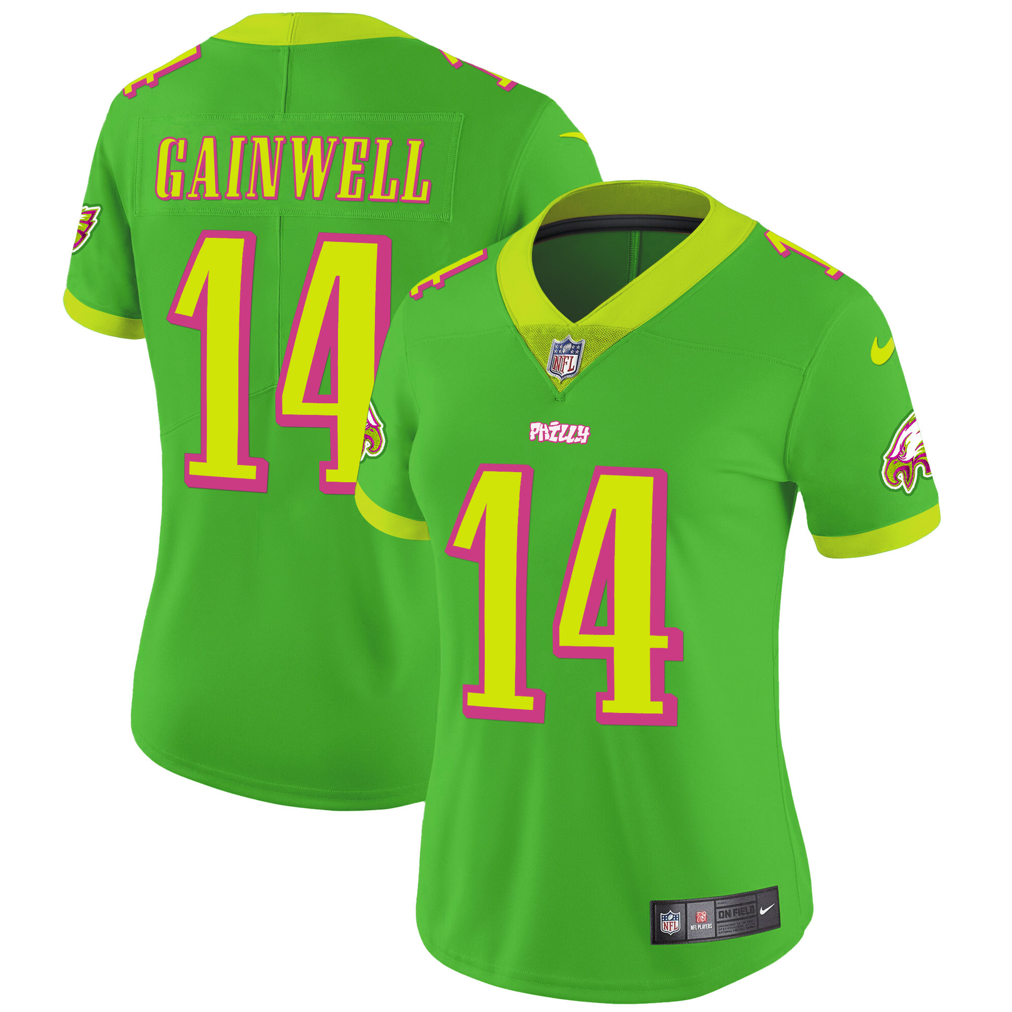 Kenneth Gainwell Philadelphia Eagles City Edition Vapor Jersey - All Stitched