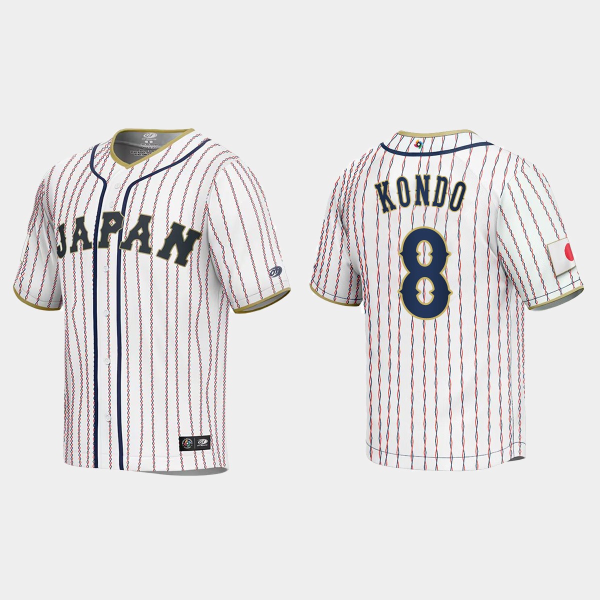 Kensuke Kondo Japan 2023 World Classic Jersey - White