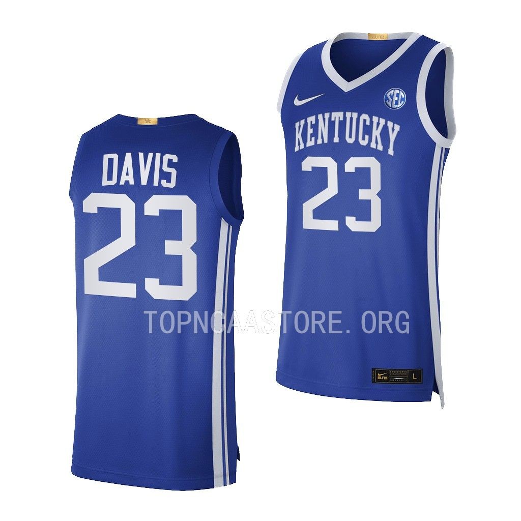 Kentucky Wildcats Anthony Davis Royal #23 NBA Alumni Jersey Limited