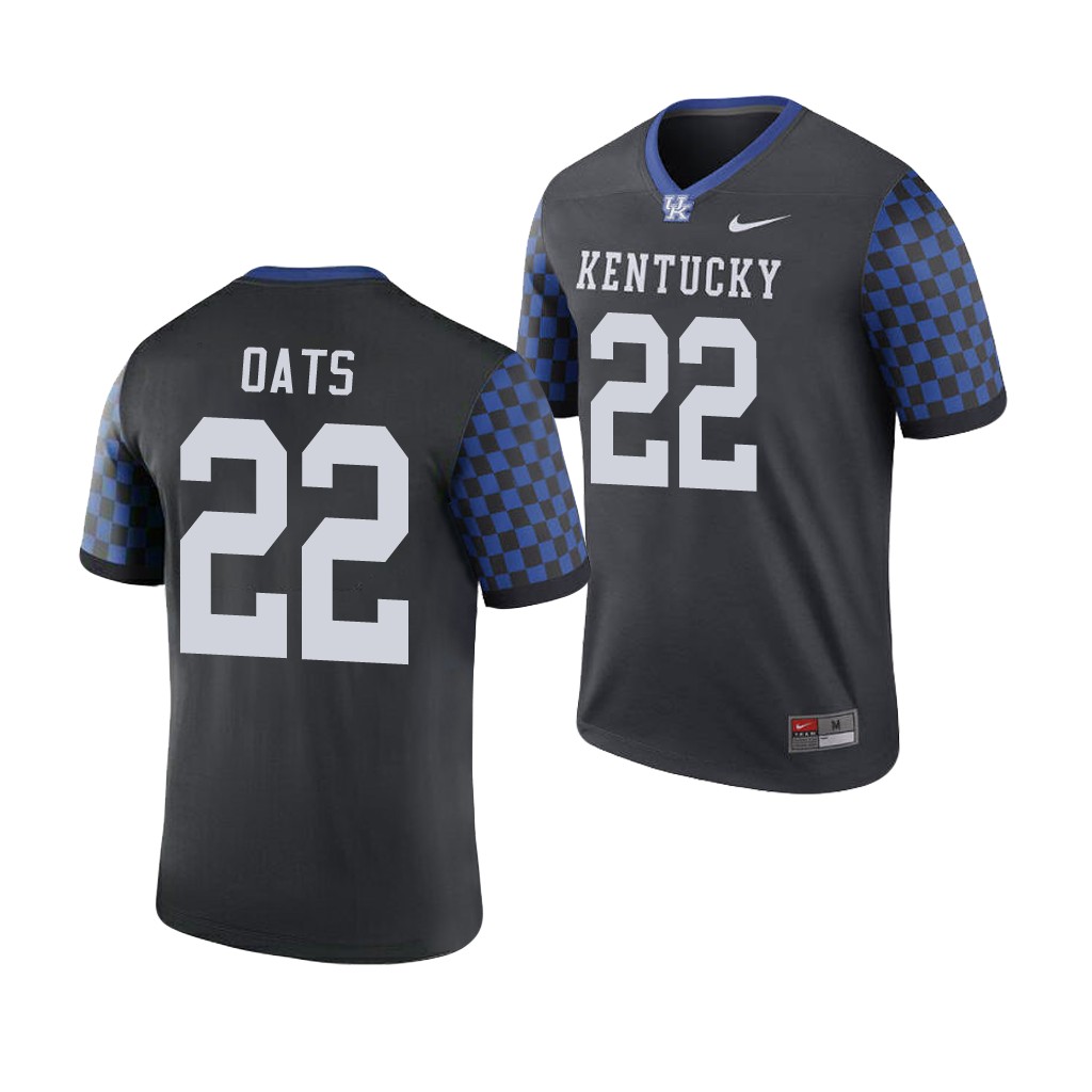 Kentucky Wildcats Chris Oats Black Legend Performance Jersey Kentucky Wildcats