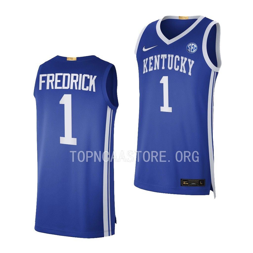 Kentucky Wildcats CJ Fredrick Royal #1 Jersey 2022-23 Limited