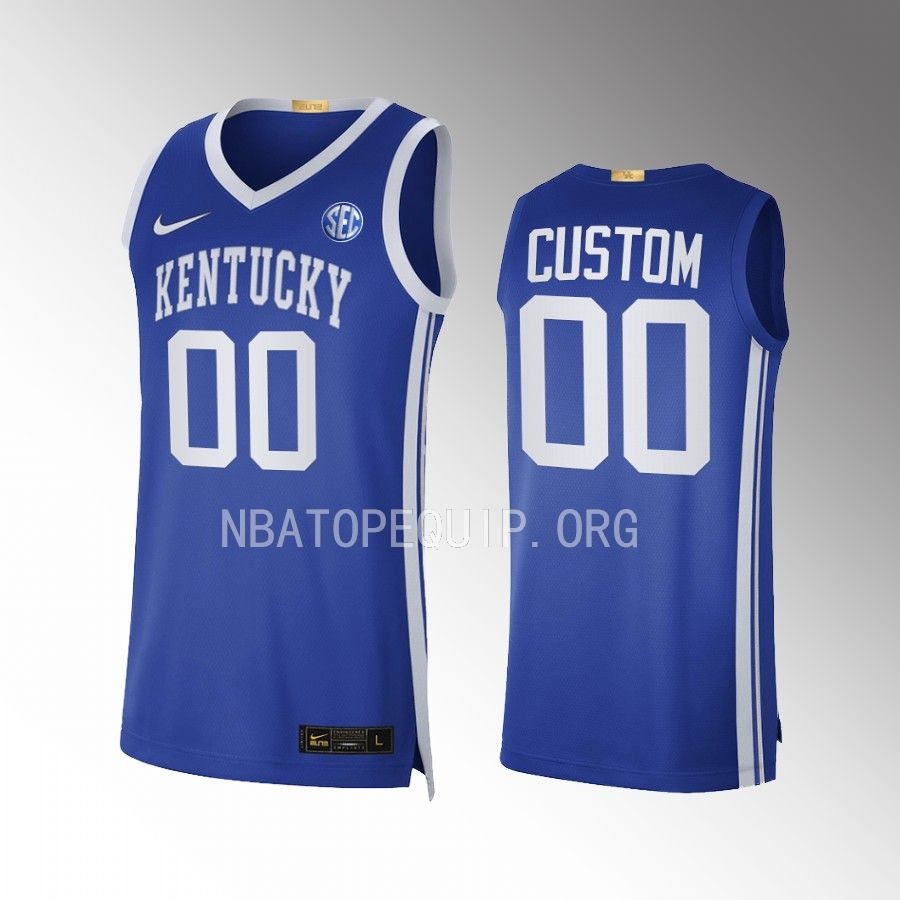 Kentucky Wildcats Custom Jersey 2022-23 Limited Royal Uniform