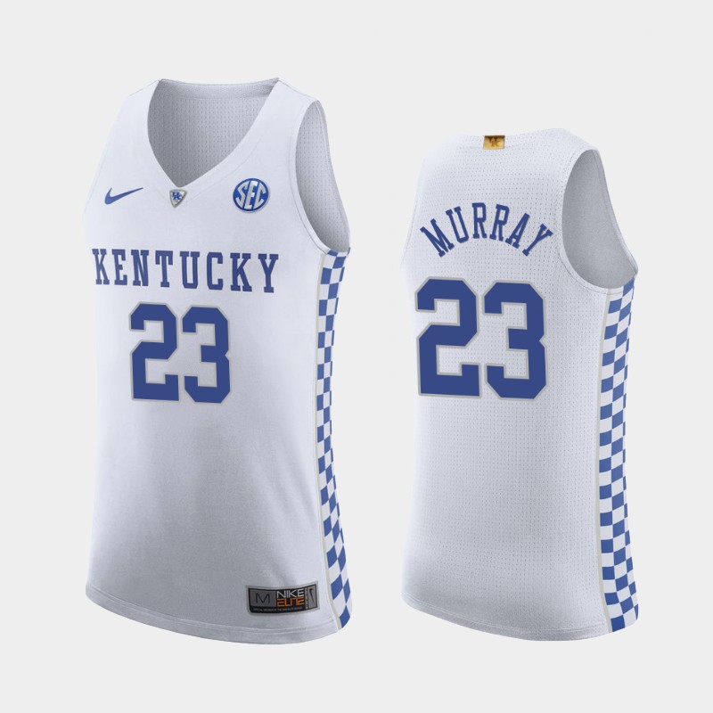 Kentucky Wildcats Jamal Murray White 2019-20 Jersey College