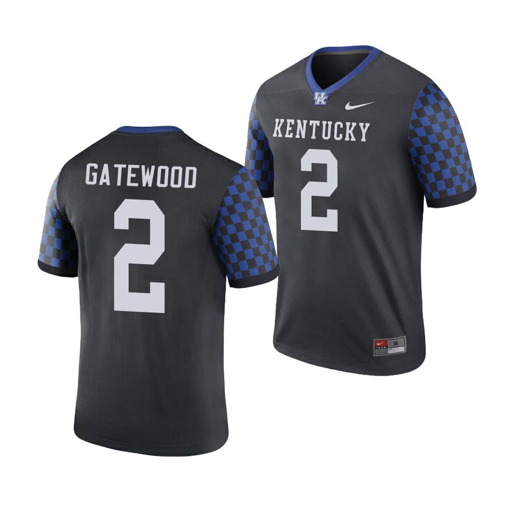 Kentucky Wildcats Joey Gatewood Black Legend Performance Jersey Kentucky Wildcats