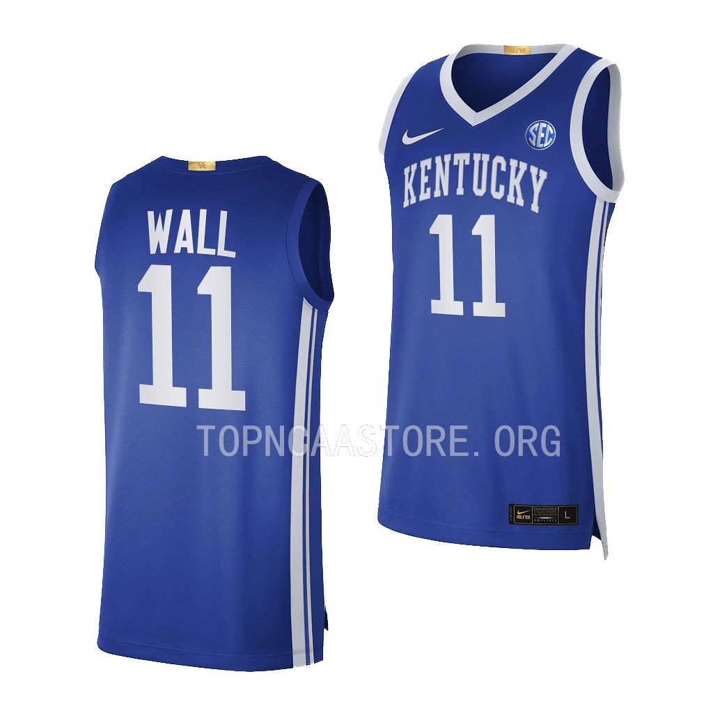 Kentucky Wildcats John Wall Royal #11 NBA Alumni Jersey Limited