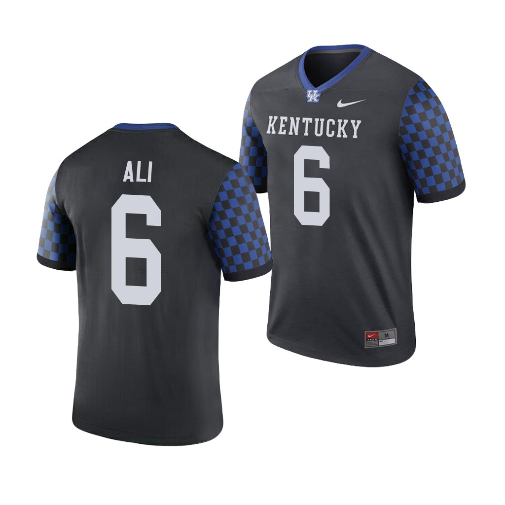 Kentucky Wildcats Josh Ali Black Legend Performance Jersey Kentucky Wildcats