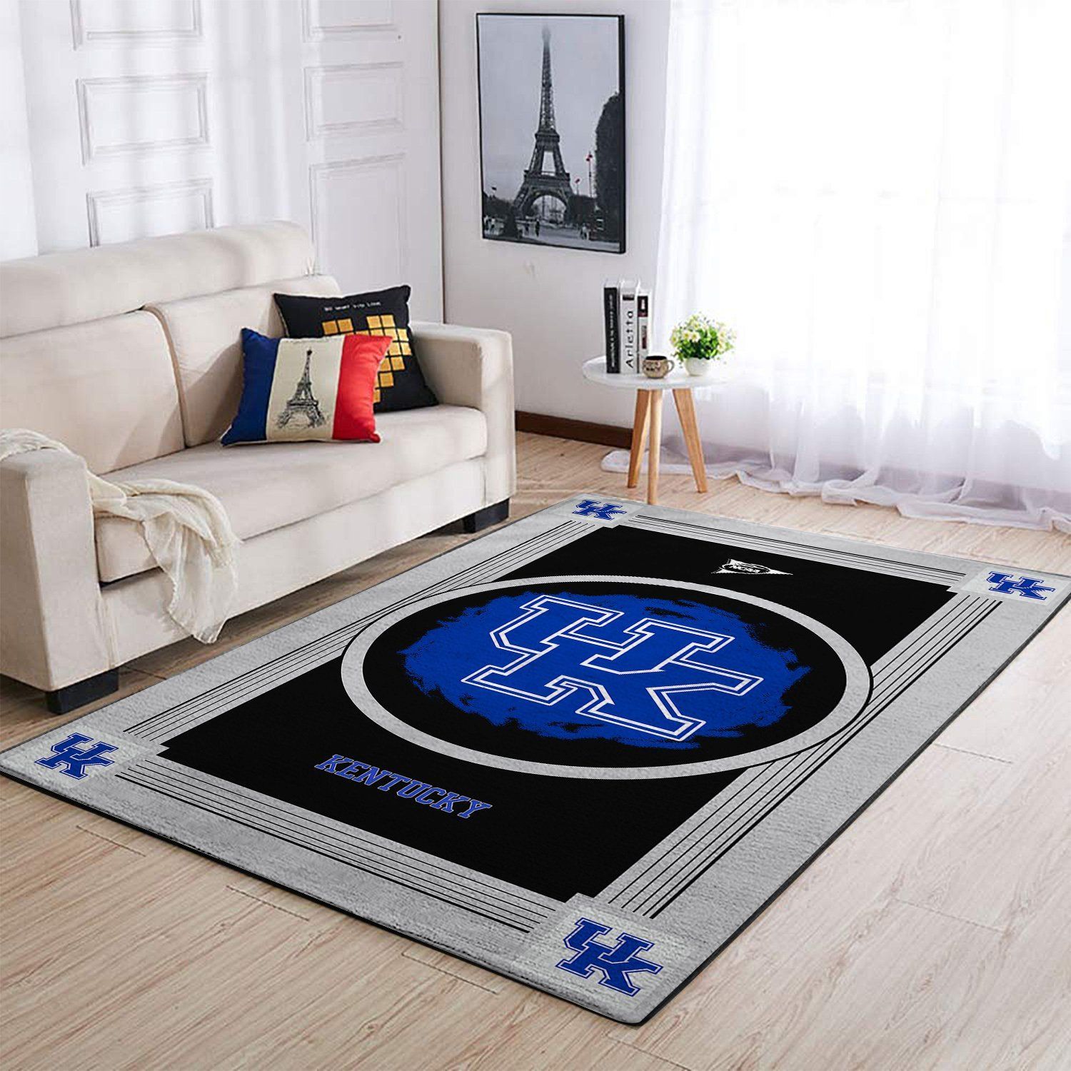 Kentucky Wildcats Living Room Area Rectangle Rug
