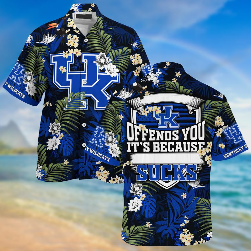 Kentucky Wildcats NCAA Summer – Hawaii Shirt For This Season – Gift For Sport Lovers With Tropical Patterns