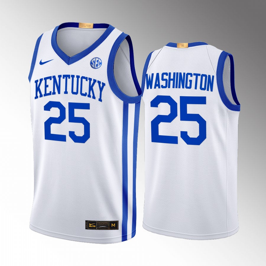 Kentucky Wildcats P.J. Washington Jersey 2022-23 Home White Alumni Uniform