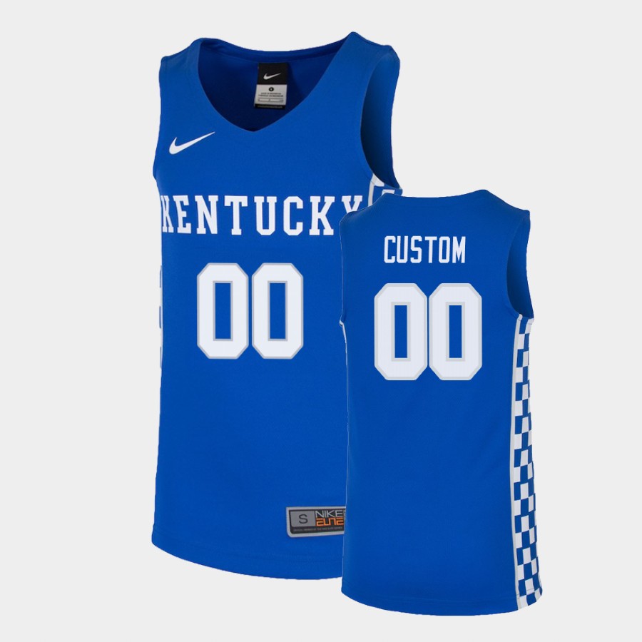 Kentucky Wildcats Royal Custom Jersey