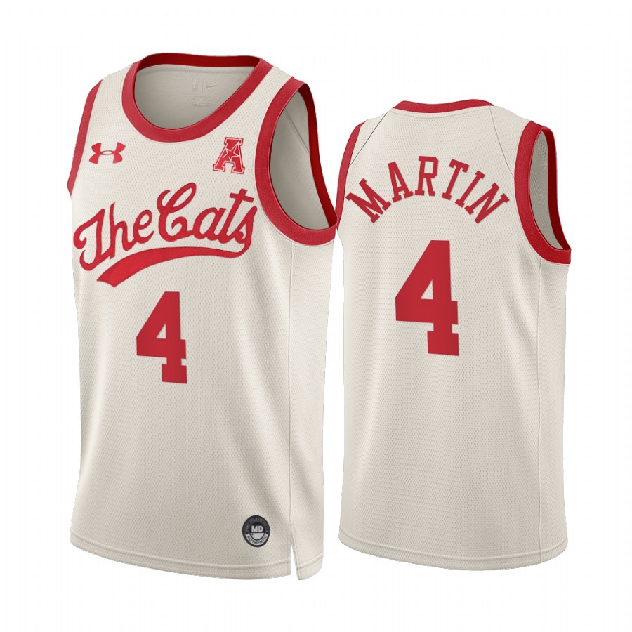 Kenyon Martin Cincinnati Bearcats White Jersey Throwback 70s Alumni