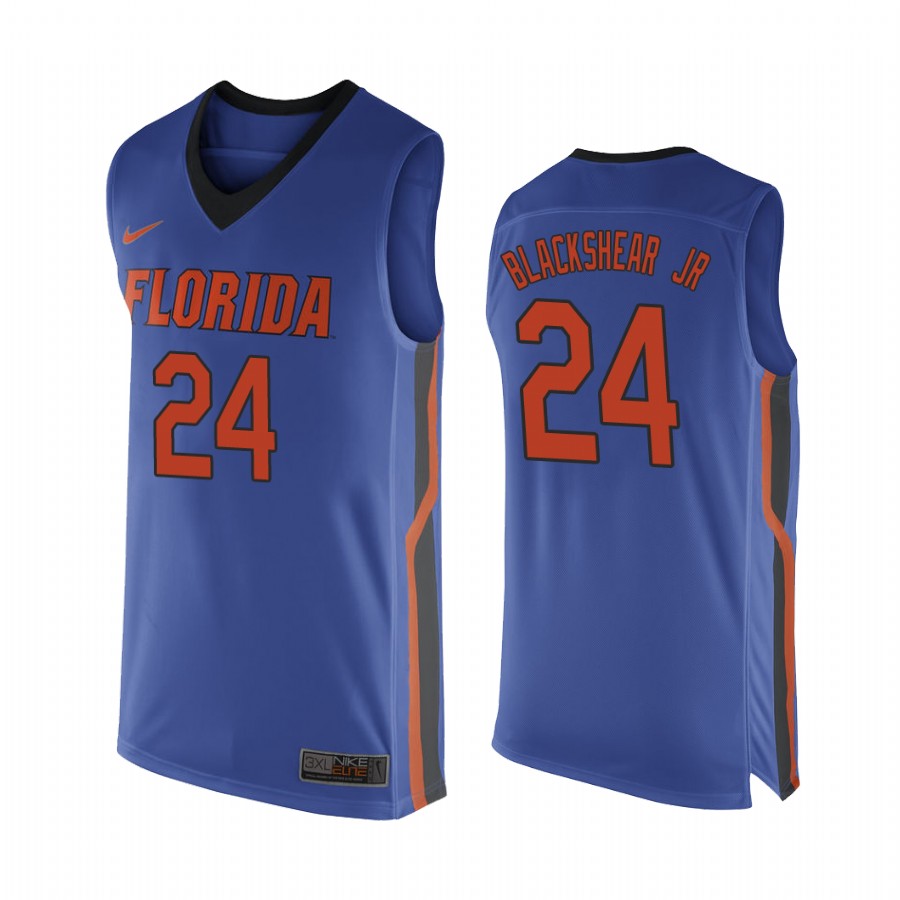 Kerry Blackshear Jr. Florida Gators #24 College Jersey - Royal Blue