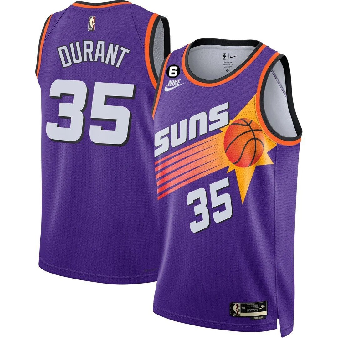 Kevin Durant Men's Phoenix Suns Players Swingman Classic Jersey - All Stitched