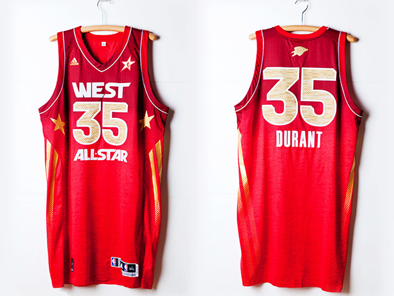 Kevin Durant Oklahoma City Thunder #35 2011-2012 jersey