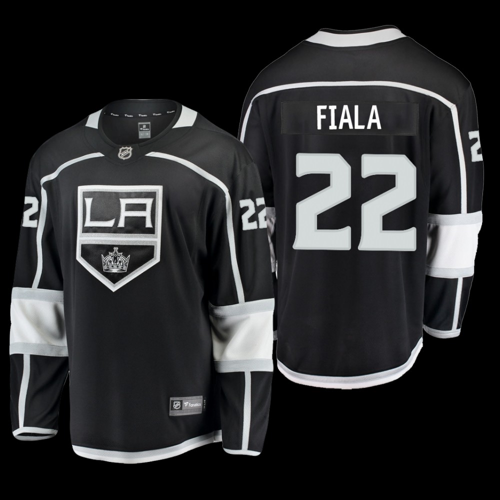 Kevin Fiala #22 Los Angeles Kings Home 2022 Black Jersey
