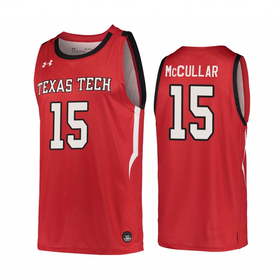 Kevin McCullar Texas Tech Red Raiders #15 College Jersey - Red
