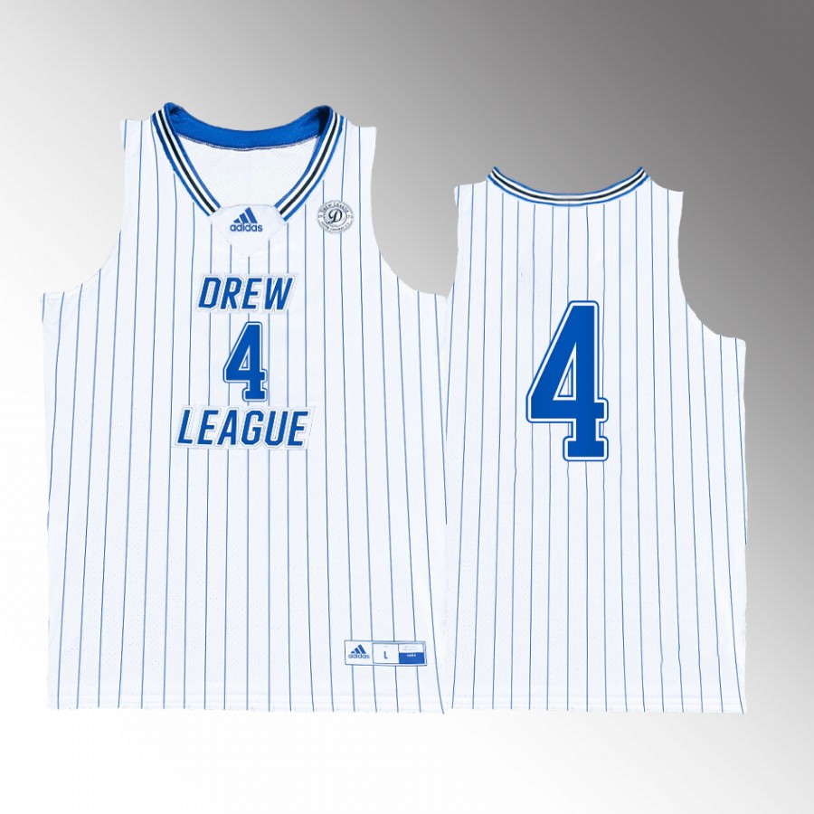 Kevin Porter Jr. Alumni Drew League #4 White Jersey
