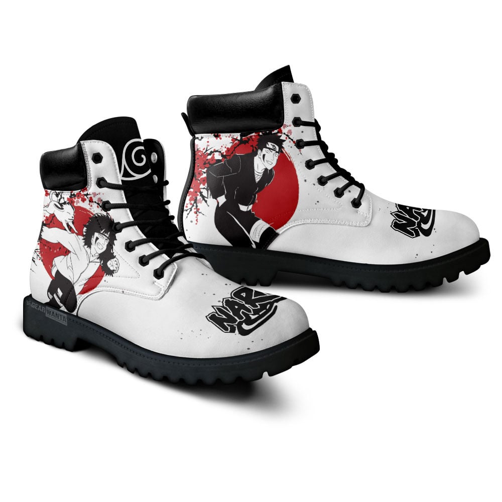 Kiba Inuzuka Boots Anime Custom Shoes Japan Style