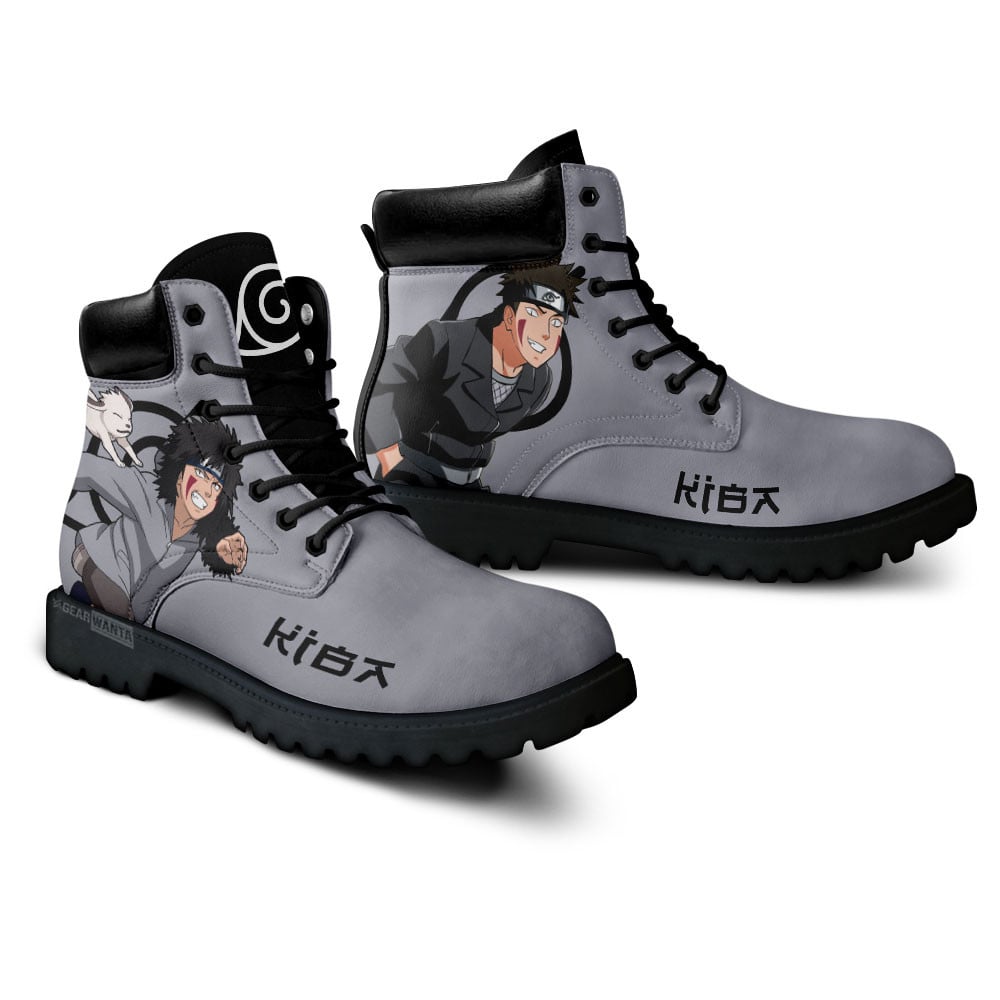 Kiba Inuzuka Boots Custom Shoes For Anime Fans
