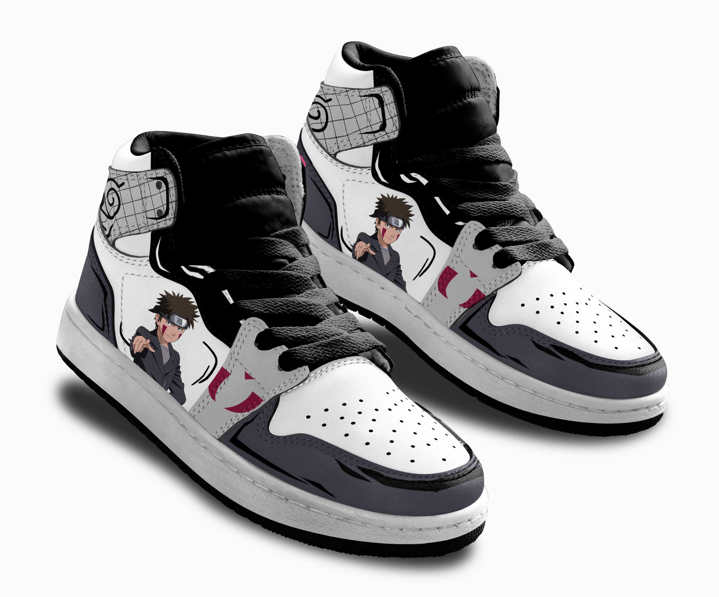 Kiba Inuzuka Kids Sneakers Custom Anime NRT Shoes For Kids