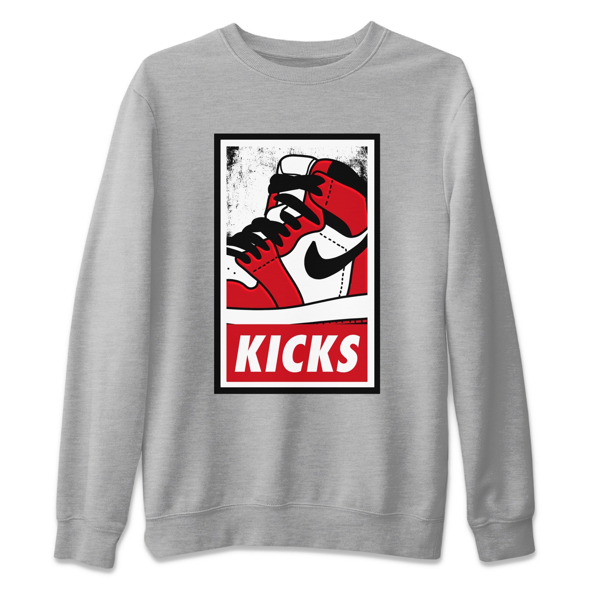 KICKS Unisex Sweater – Air Jordan 1 Lost & Found, Sneakers Matching Sweater