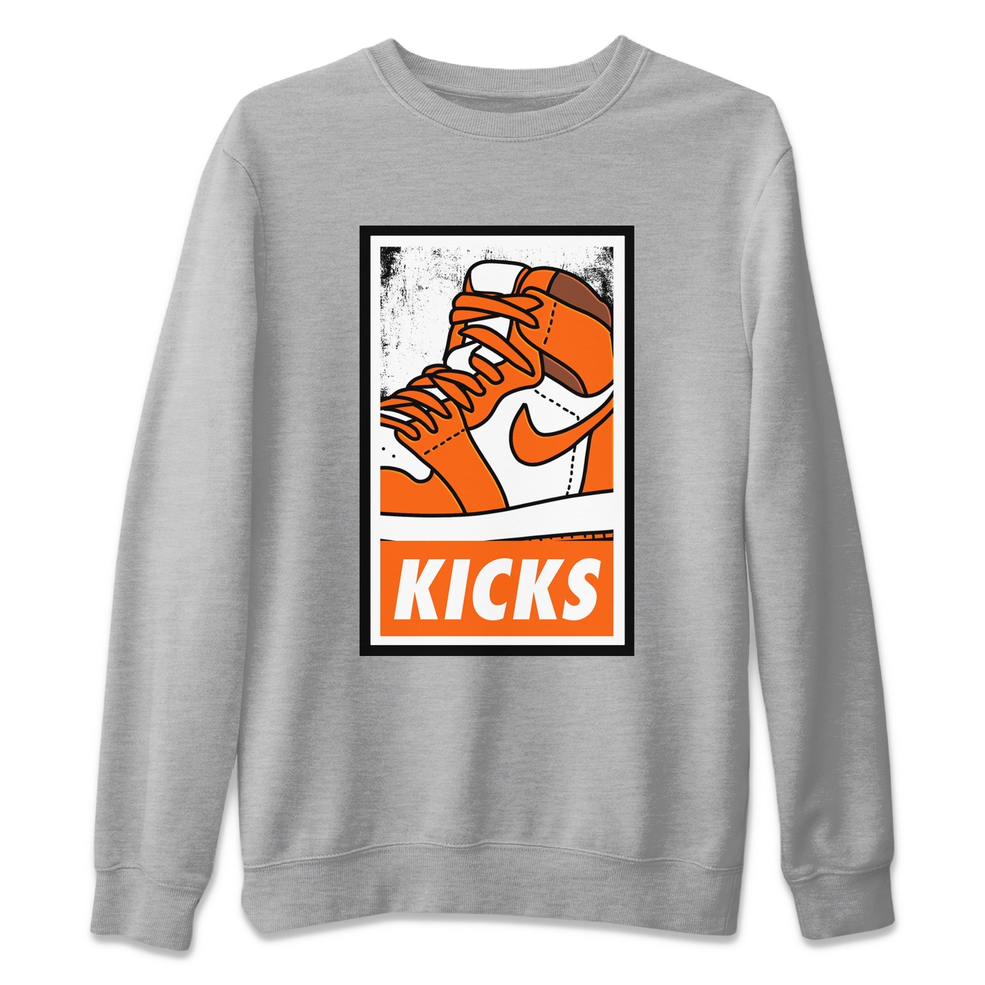 KICKS Unisex Sweater – Air Jordan 1 Starfish, Sneakers Matching Sweater