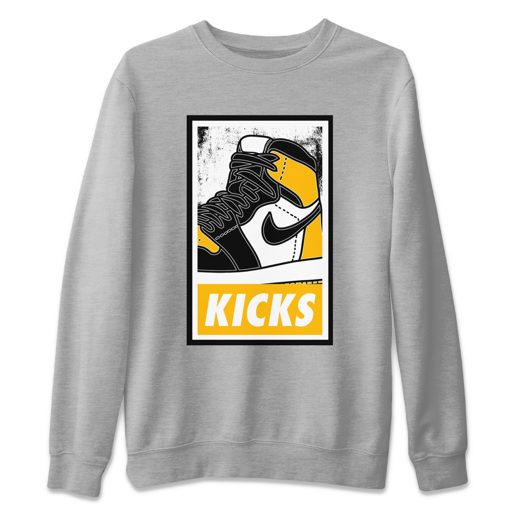 KICKS Unisex Sweater – Air Jordan 1 Taxi, Sneakers Matching Sweater