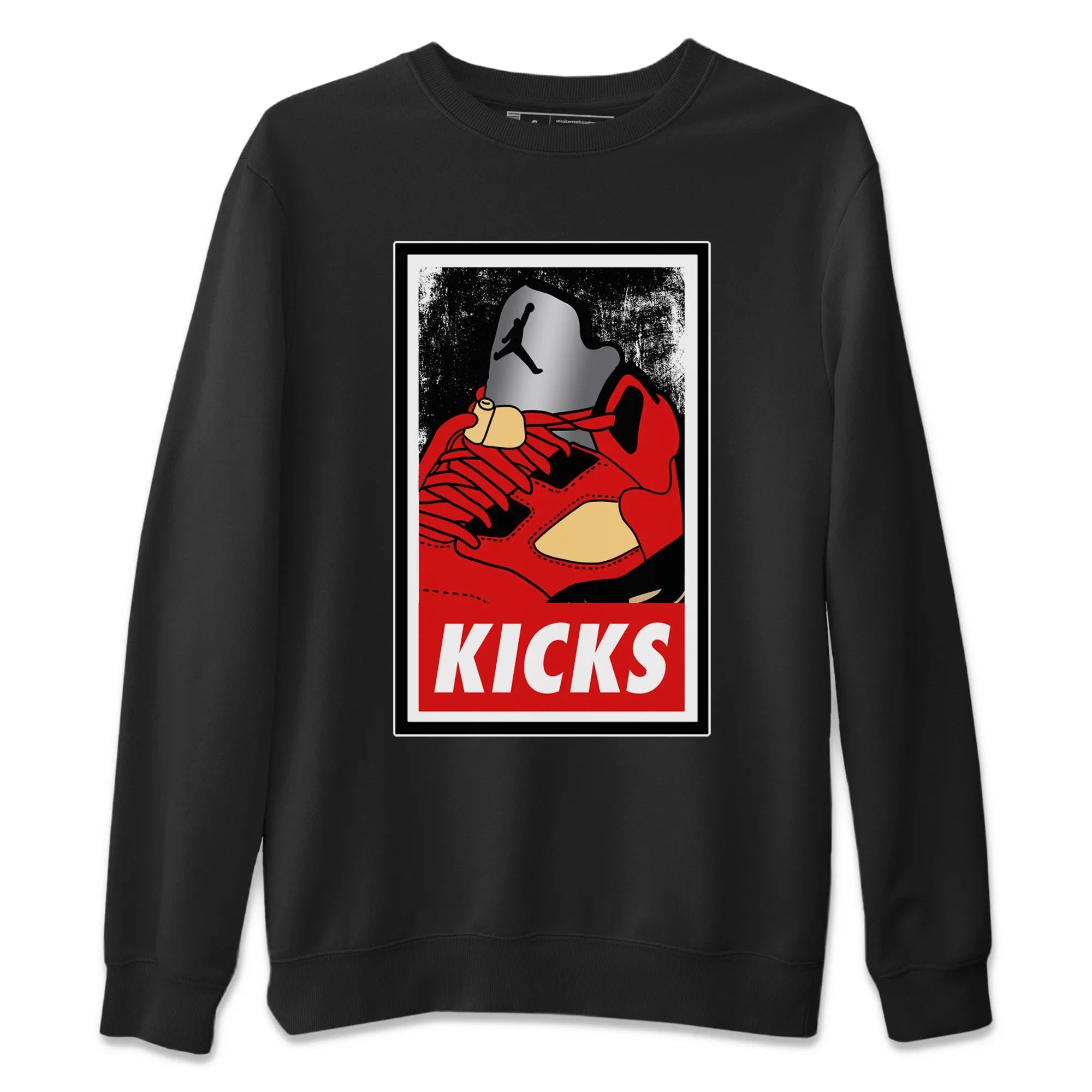 KICKS Unisex Sweater – Air Jordan 5 Mars For Her, Sneakers Matching Sweater