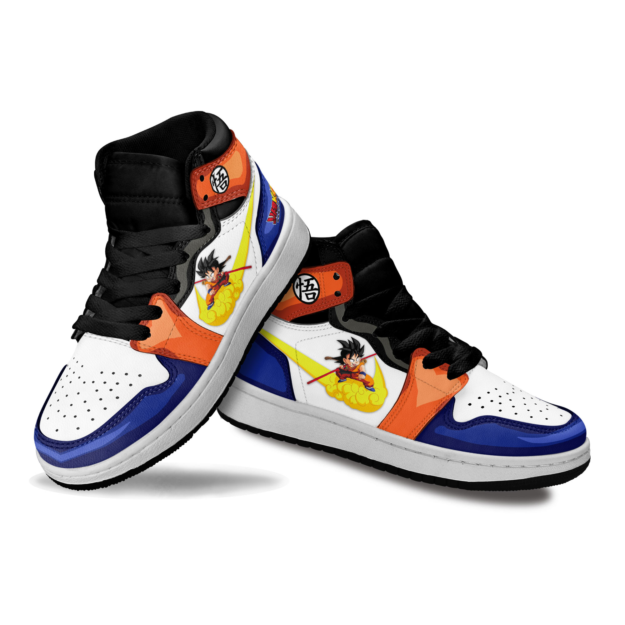 Kid Goku Kids Sneakers Custom Dragon Ball Anime Shoes For Kids