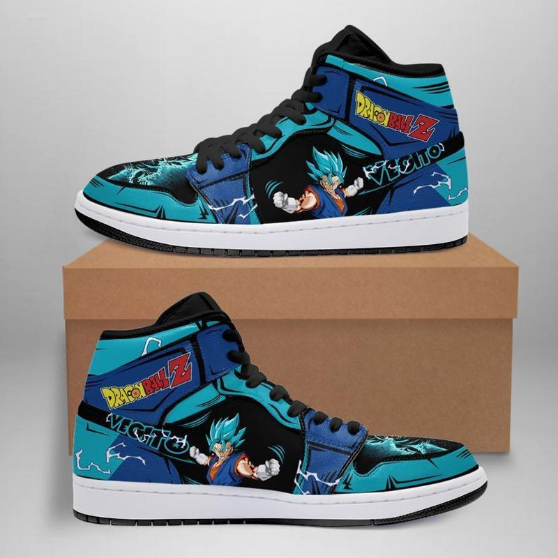 Kid Trunks Galaxy Dragon Ball Z Anime High Top Air Jordan Sneaker, Air Jordan Hightop