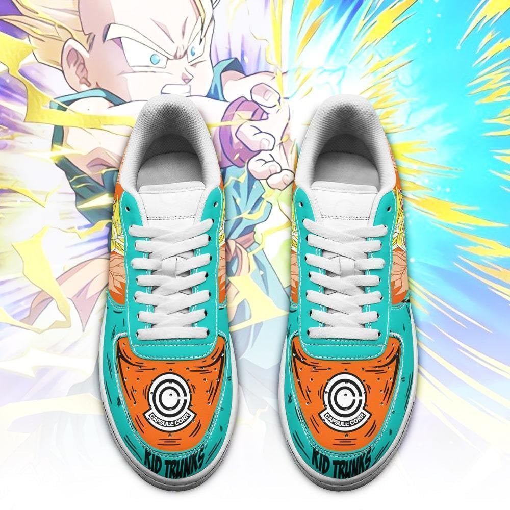 Kid Trunks Sneakers Custom Dragon Ball Anime Shoes Fan Gift