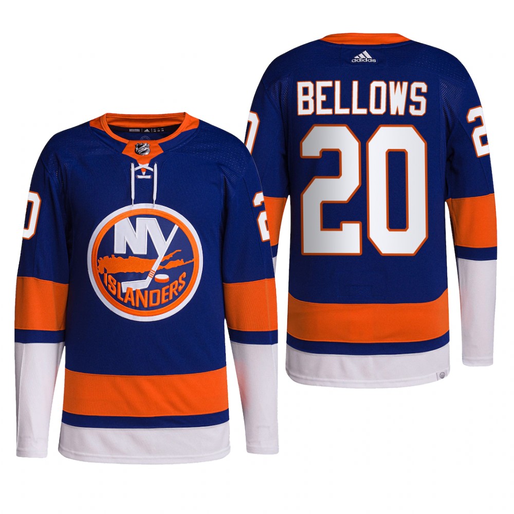 Kieffer Bellows New York Islanders Home Jersey 2022 Royal #20 Primegreen Pro Uniform
