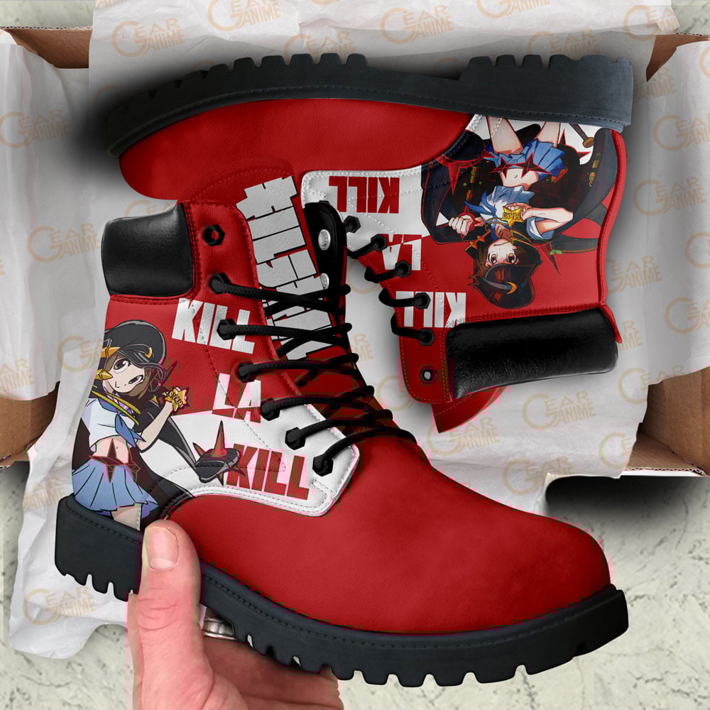 Kill La Kill Mako Mankanshoku Boots Anime Custom Shoes