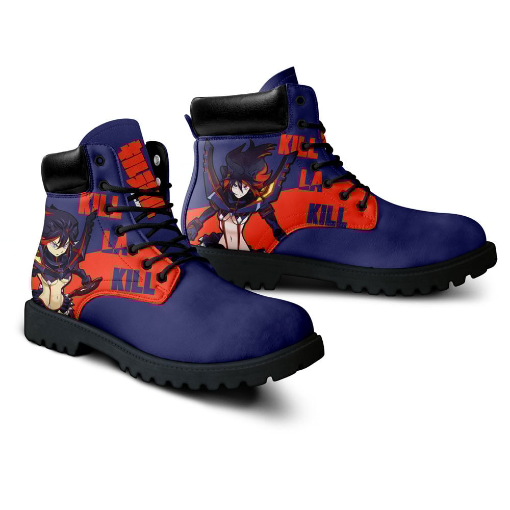 Kill La Kill Ryuko Matoi Boots Anime Custom Shoes