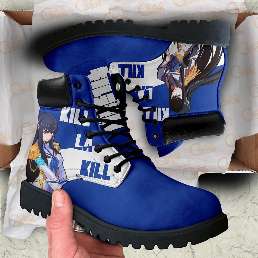 Kill La Kill Satsuki Kiryuuin Boots Anime Custom Shoes