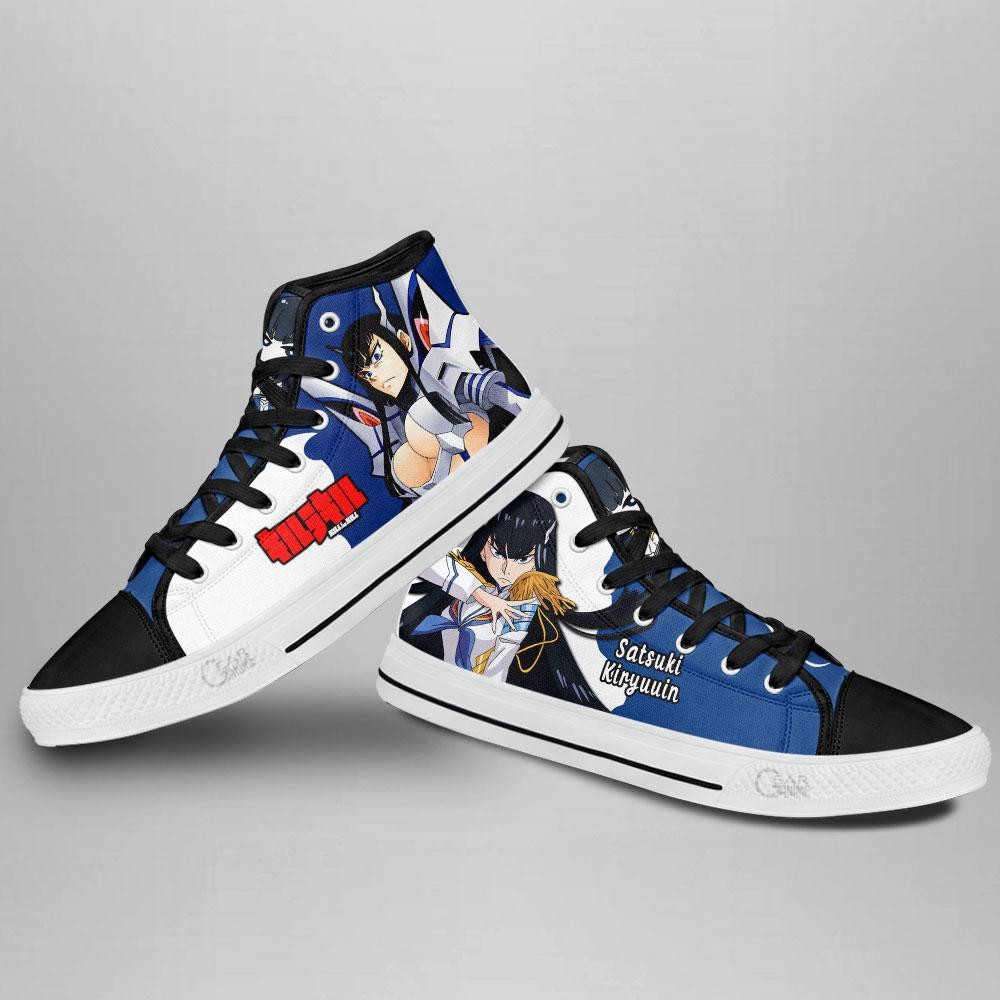 Kill la Kill Satsuki Kiryuuin High Top Shoes Custom Anime Sneakers
