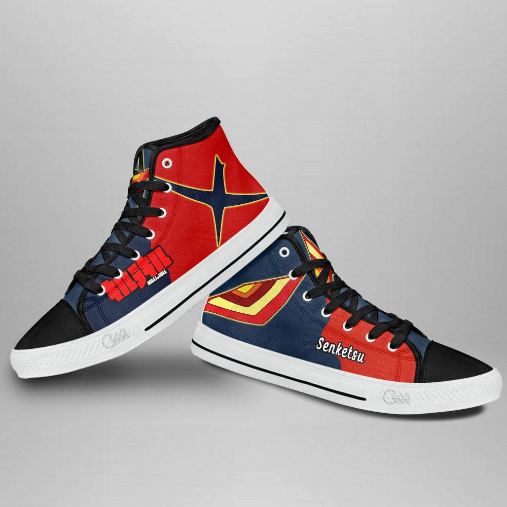 Kill la Kill Senketsu High Top Shoes Custom Anime Sneakers