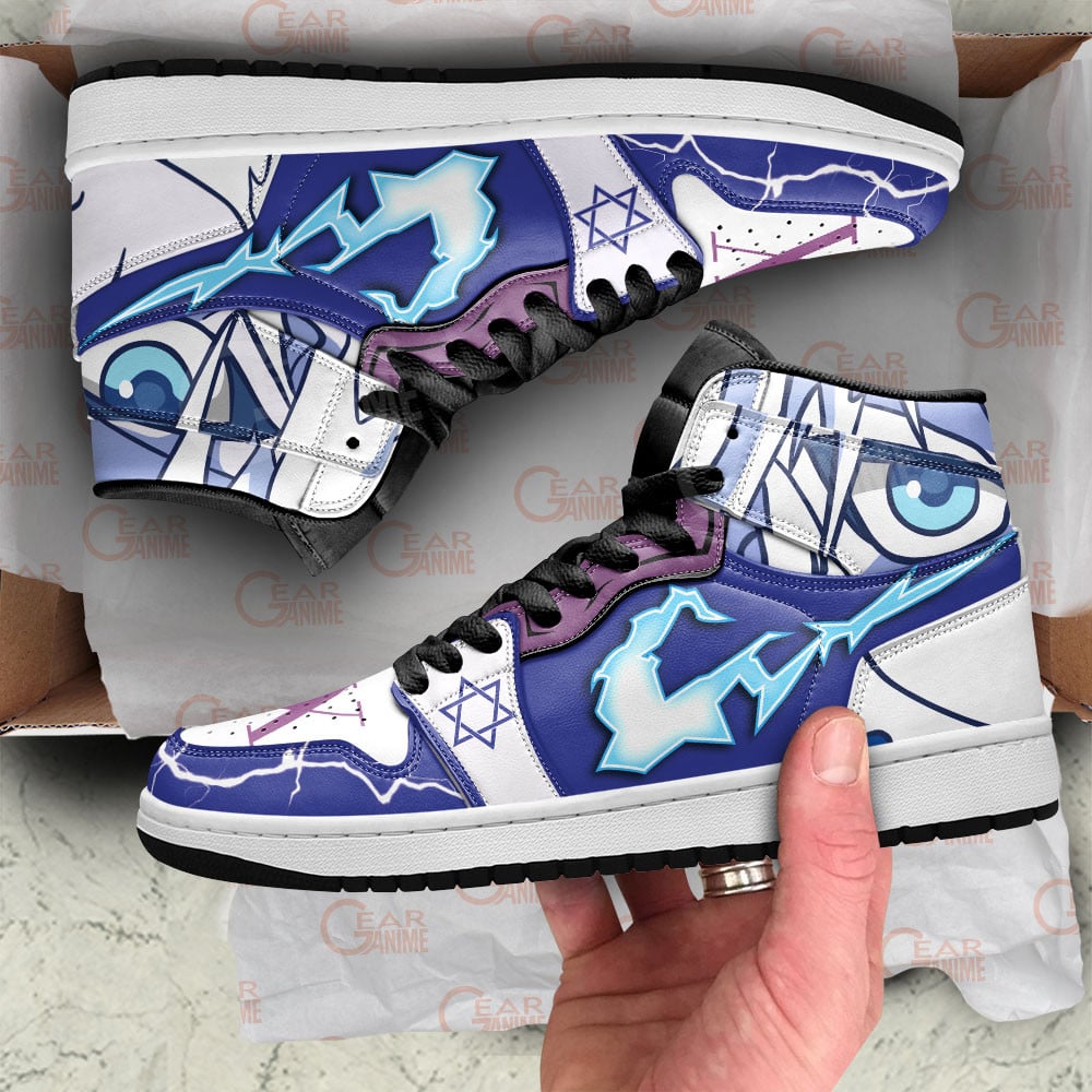 Killua Godspeed JD1s Sneakers Hunter x Hunter Anime Shoes, Air Jordan Hightop