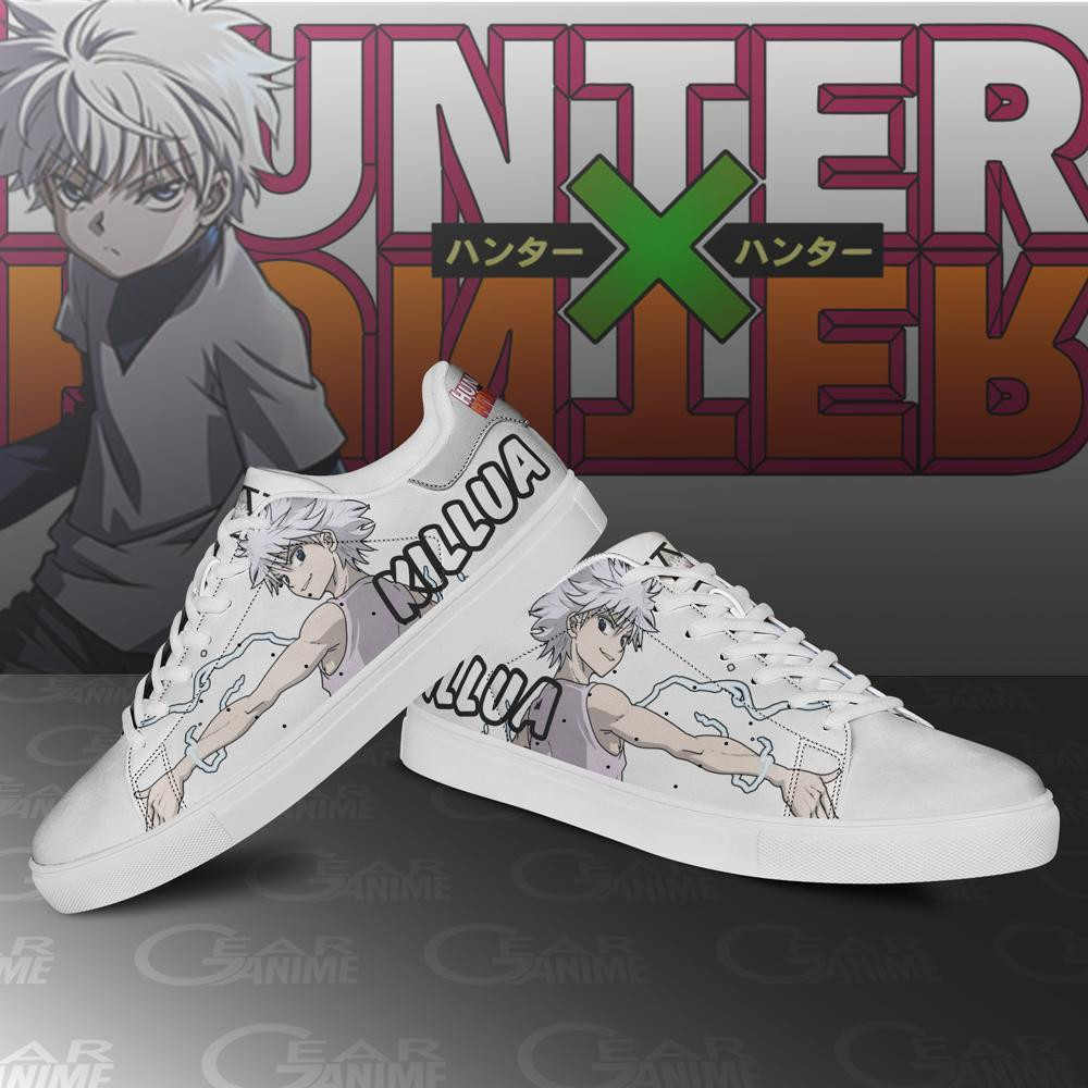 Killua Skate Shoes Hunter X Hunter Anime Shoes