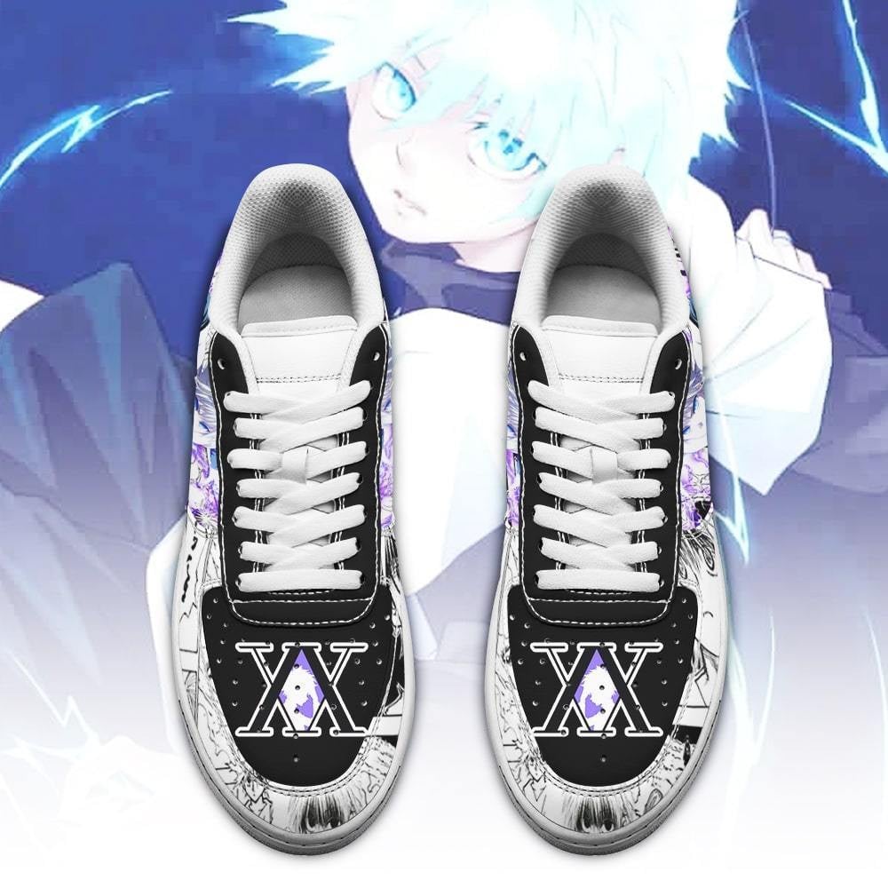Killua Sneakers Custom Hunter X Hunter Anime Shoes Fan