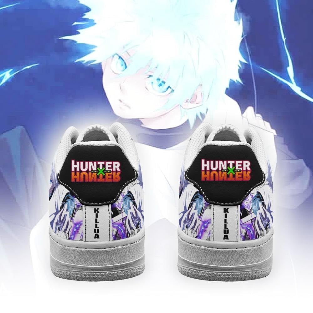 Killua Sneakers Custom Hunter X Hunter Anime Shoes Fan