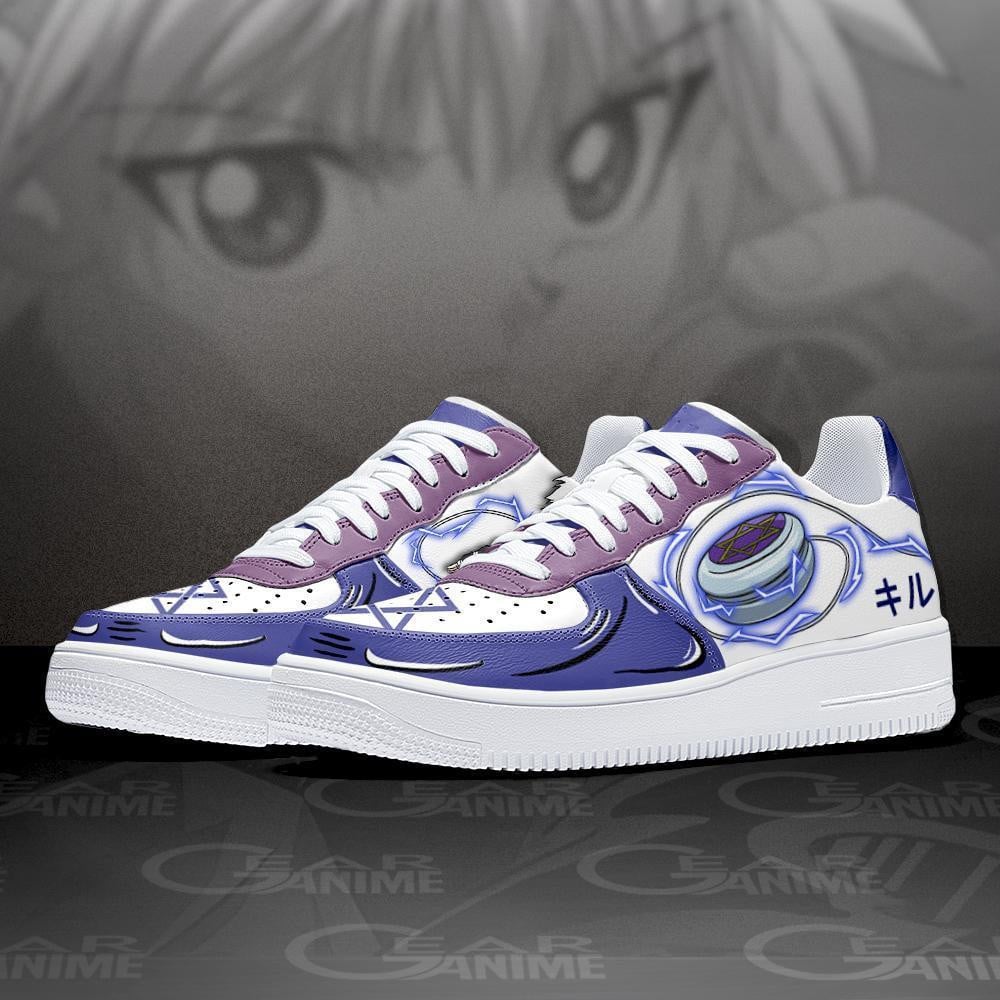 Killua Zodyck Air Sneakers Custom Skill Hunter x Hunter Shoes