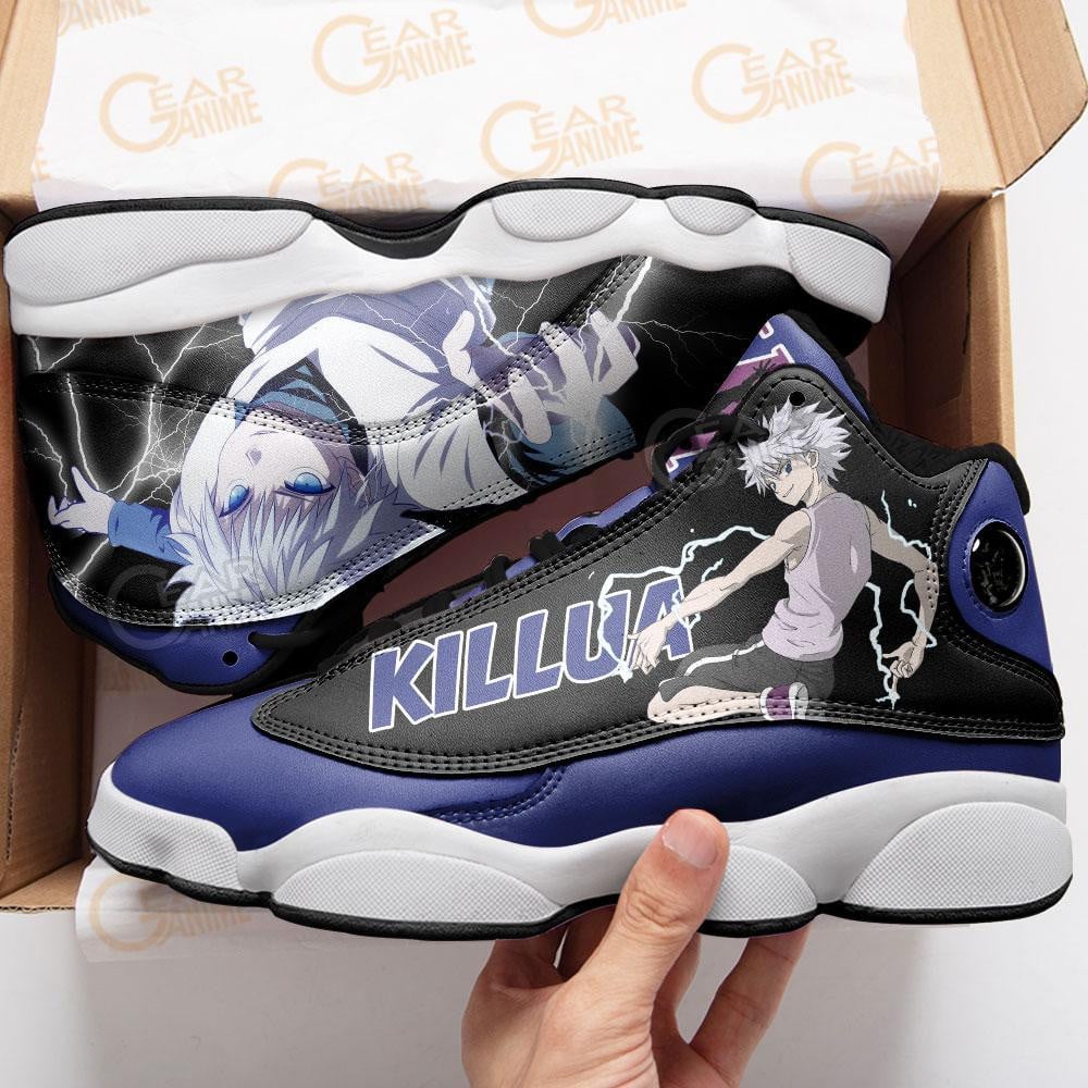 Killua Zoldyck JD13 Sneakers Custom Anime Hunter X Hunter Shoes