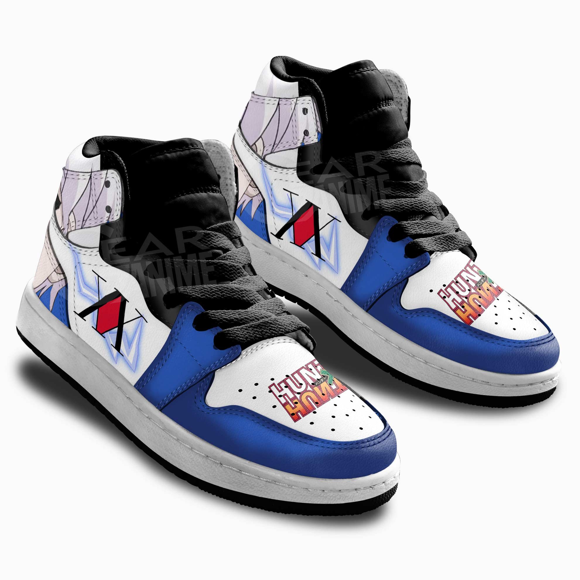 Killua Zoldyck Kids Sneakers Hunter x Hunter Anime Kids Shoes