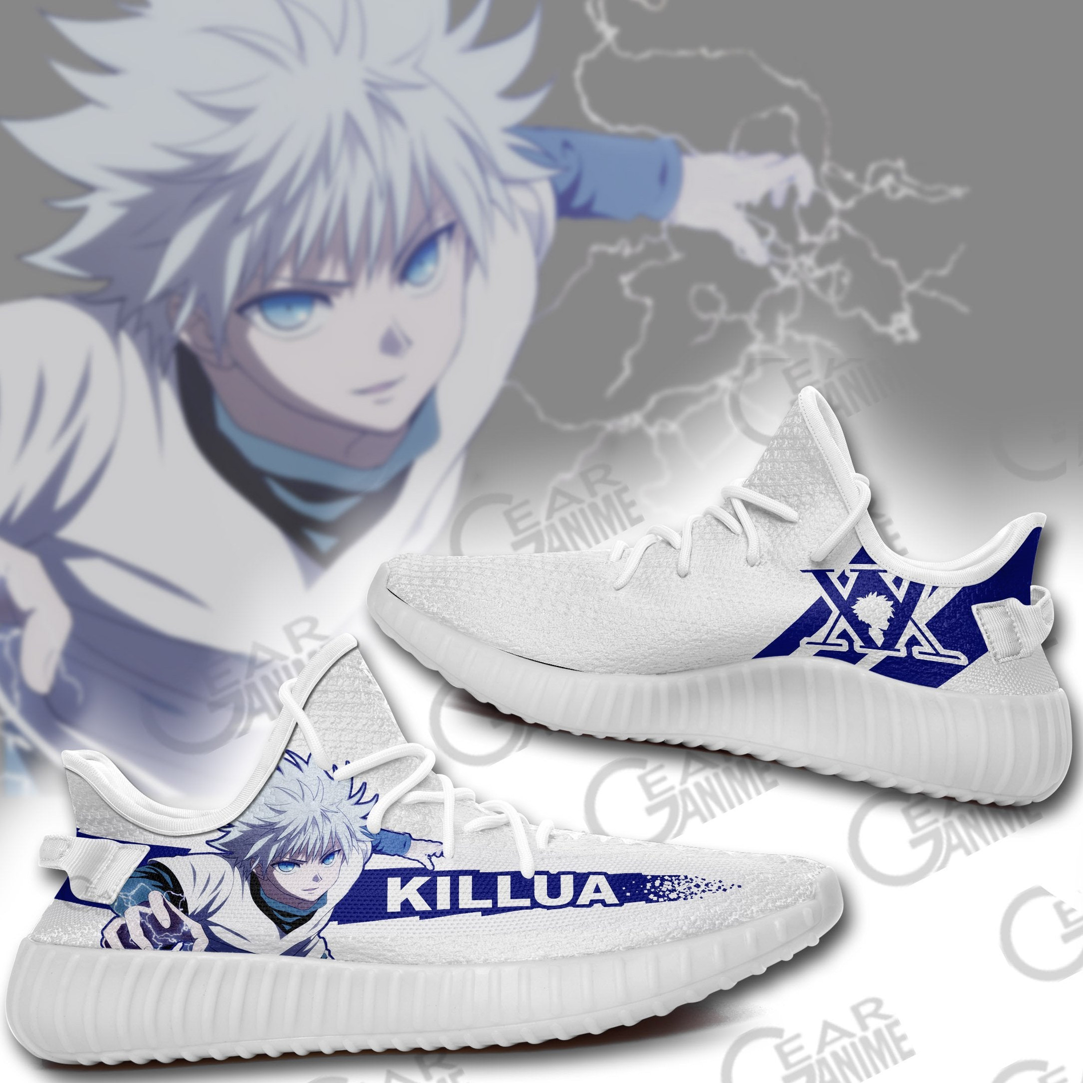 Killua Zoldyck Shoes Hunter X Hunter Anime Sneakers TT10