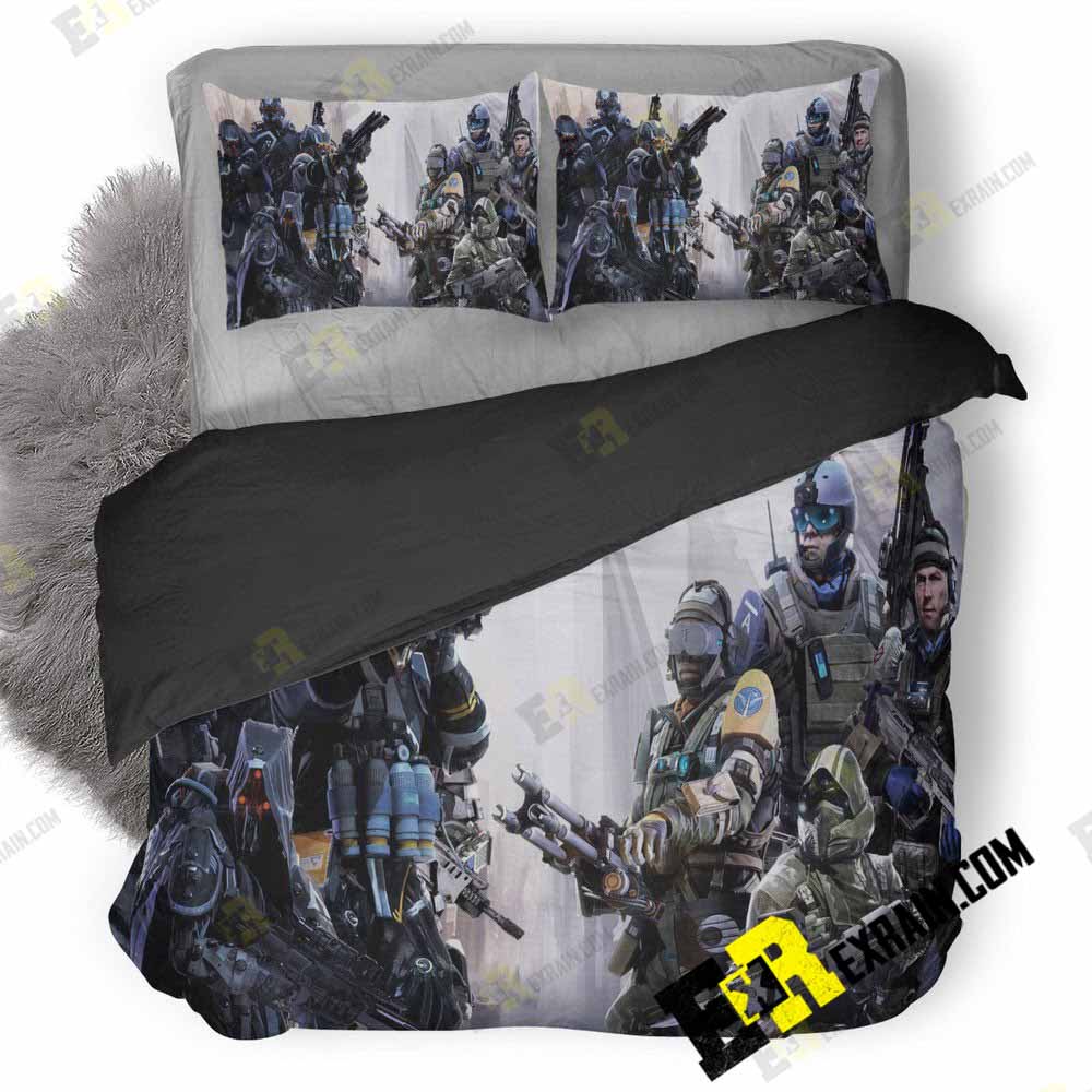 Killzone Shadow Fall Multiplayer 3D Customized Duvet Cover Bedding Set
